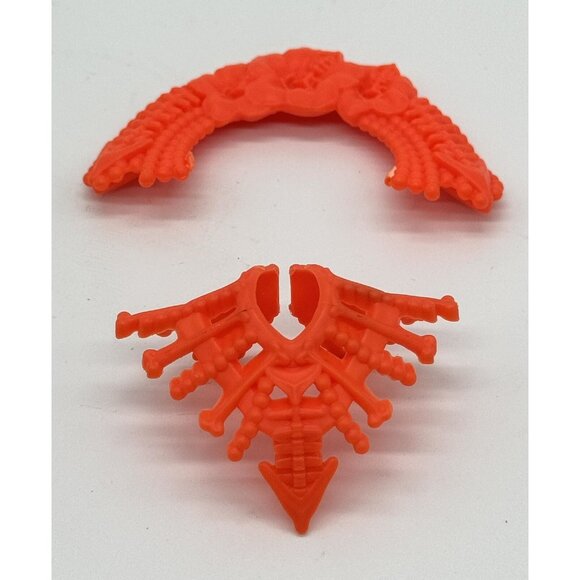 Monster High Doll Ghouls' Getaway Werecat Meowlody Orange Necklace & Hairpiece - Picture 1 of 3